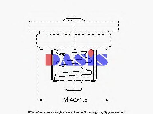 AKS DASIS 751794N Термостат, охолоджуюча рідина