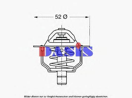 AKS DASIS 751796N Термостат, охолоджуюча рідина