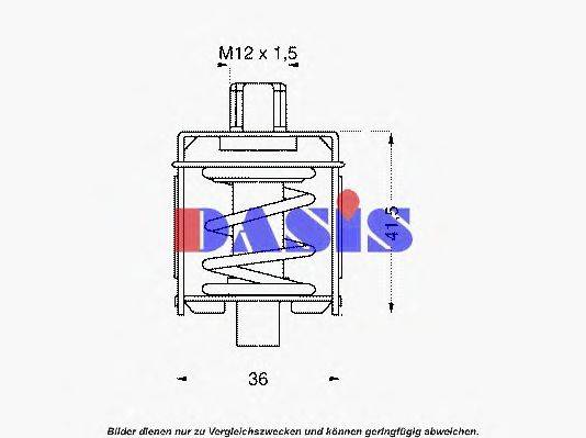 AKS DASIS 751812N Термостат, охолоджуюча рідина