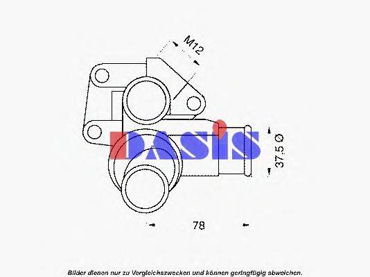 AKS DASIS 751838N Термостат, охолоджуюча рідина