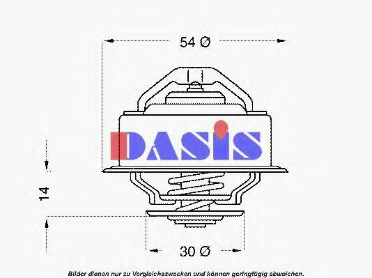 AKS DASIS 751868N Термостат, охолоджуюча рідина