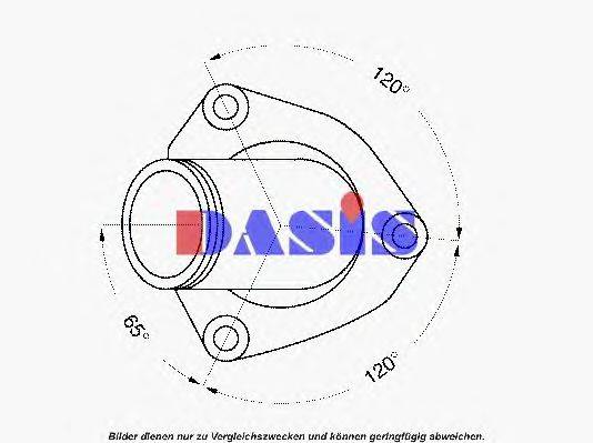 AKS DASIS 751908N Термостат, охолоджуюча рідина