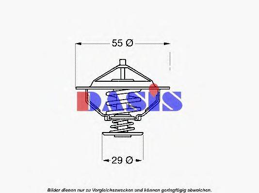 AKS DASIS 751961N Термостат, охолоджуюча рідина