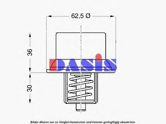 AKS DASIS 751987N Термостат, охолоджуюча рідина