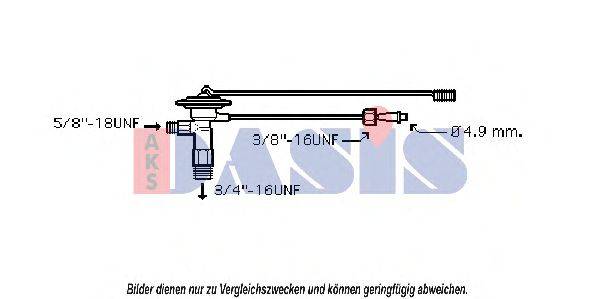 AKS DASIS 840100N Розширювальний клапан, кондиціонер
