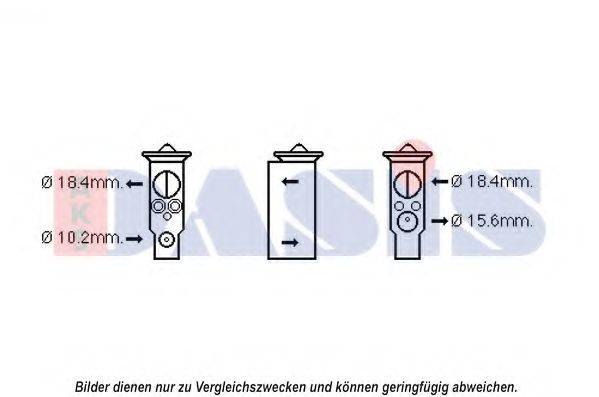 AKS DASIS 840219N Розширювальний клапан, кондиціонер