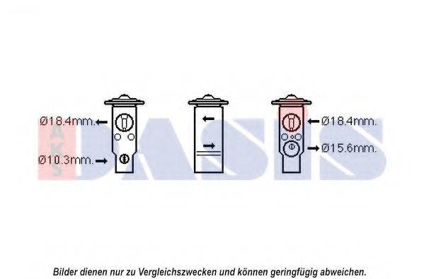 AKS DASIS 840223N Розширювальний клапан, кондиціонер
