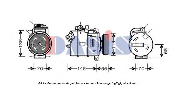 AKS DASIS AiK282 Компресор, кондиціонер