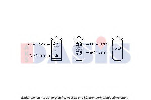 AKS DASIS 840246N Розширювальний клапан, кондиціонер