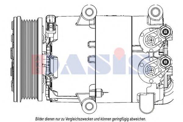 AKS DASIS 852745N Компресор, кондиціонер