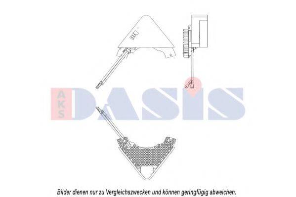 AKS DASIS 700120N Регулятор, вентилятор салону