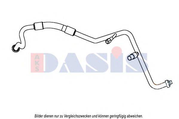 AKS DASIS 885839N Трубопровід високого/низкого тиску, кондиціонер