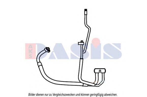 AKS DASIS 885843N Трубопровід високого тиску, кондиціонер