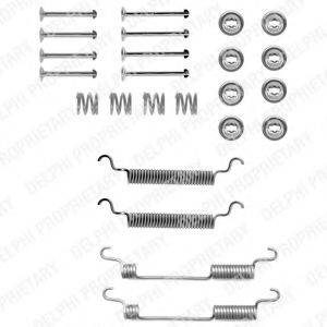 DELPHI LY1005 Комплектуючі, гальмівна колодка