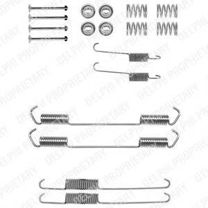 DELPHI LY1062 Комплектуючі, гальмівна колодка