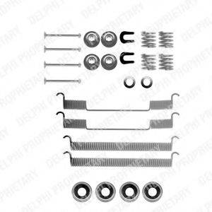 DELPHI LY1145 Комплектуючі, гальмівна колодка