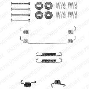 DELPHI LY1261 Комплектуючі, гальмівна колодка