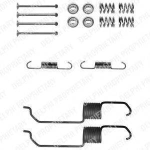 DELPHI LY1319 Комплектуючі, гальмівна колодка