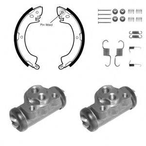 DELPHI 970 Комплект гальмівних колодок