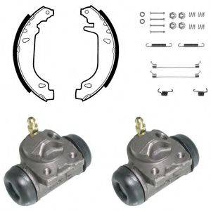 DELPHI KP766 Комплект гальмівних колодок
