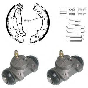 DELPHI KP768 Комплект гальмівних колодок