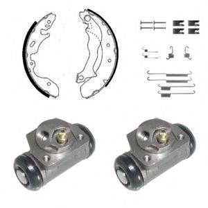 DELPHI 846 Комплект гальмівних колодок