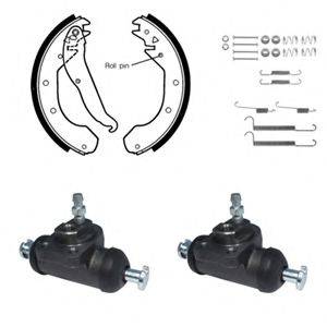 DELPHI 888 Комплект гальмівних колодок