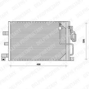 DELPHI TSP0225067 Конденсатор, кондиціонер