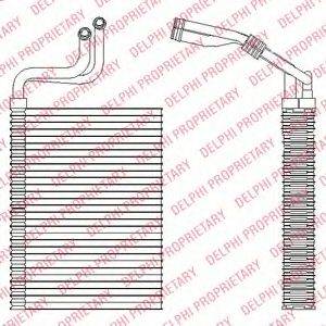 DELPHI TSP0525197 Випарник, кондиціонер