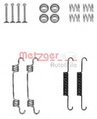 METZGER 1050887 Комплектуючі, стоянкова гальмівна система