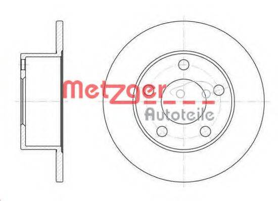 METZGER 612300 гальмівний диск