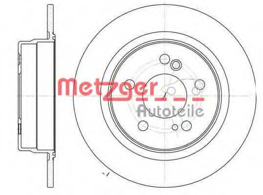 METZGER 646700 гальмівний диск