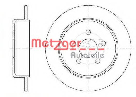 METZGER 690100 гальмівний диск