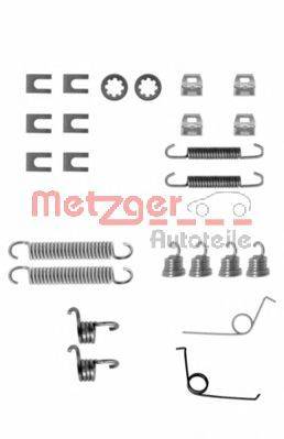 METZGER 1050545 Комплектуючі, гальмівна колодка