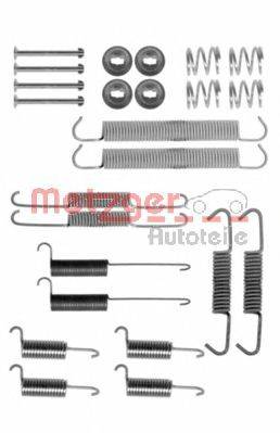 METZGER 1050712 Комплектуючі, гальмівна колодка