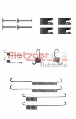 METZGER 1050732 Комплектуючі, гальмівна колодка