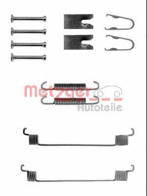 METZGER 1050794 Комплектуючі, гальмівна колодка