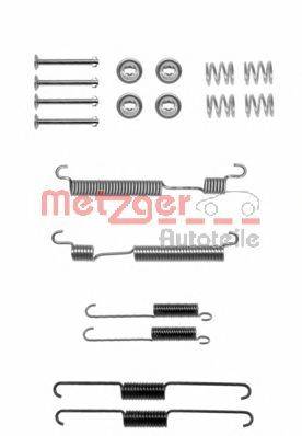 METZGER 1050824 Комплектуючі, гальмівна колодка