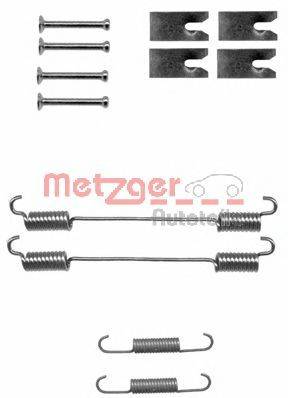 METZGER 1050862 Комплектуючі, гальмівна колодка