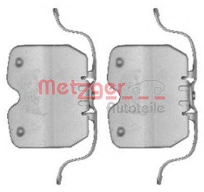 METZGER 1091759 Комплектуючі, колодки дискового гальма