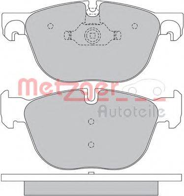 METZGER 1170562 Комплект гальмівних колодок, дискове гальмо