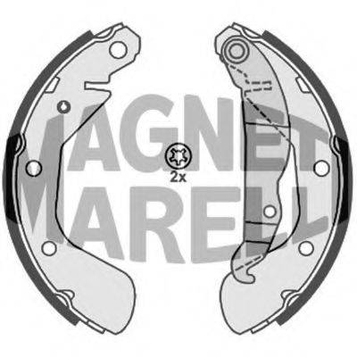 MAGNETI MARELLI 360219192214 Гальмівні колодки