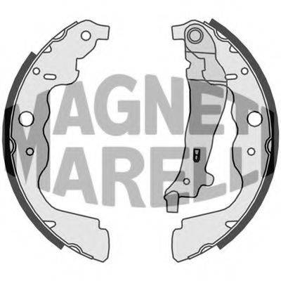 MAGNETI MARELLI 360219198365 Гальмівні колодки