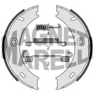 MAGNETI MARELLI 360219198375 Гальмівні колодки