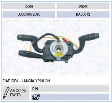 MAGNETI MARELLI 000050072010 Вимикач на колонці кермового керування