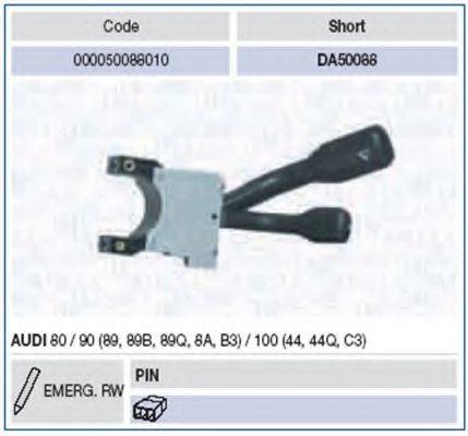 MAGNETI MARELLI 000050088010 Вимикач на колонці кермового керування