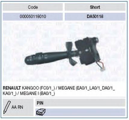 MAGNETI MARELLI 000050118010 Вимикач на колонці кермового керування