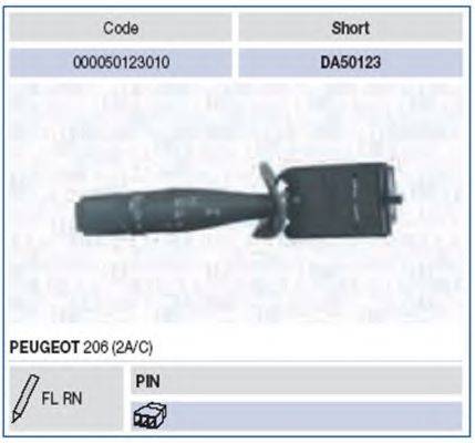 MAGNETI MARELLI 000050123010 Вимикач на колонці кермового керування