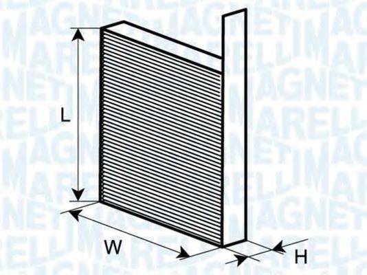 MAGNETI MARELLI 350203062820 Фільтр, повітря у внутрішньому просторі