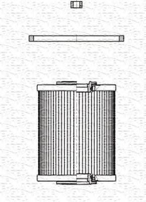 MAGNETI MARELLI 213908579000 Паливний фільтр